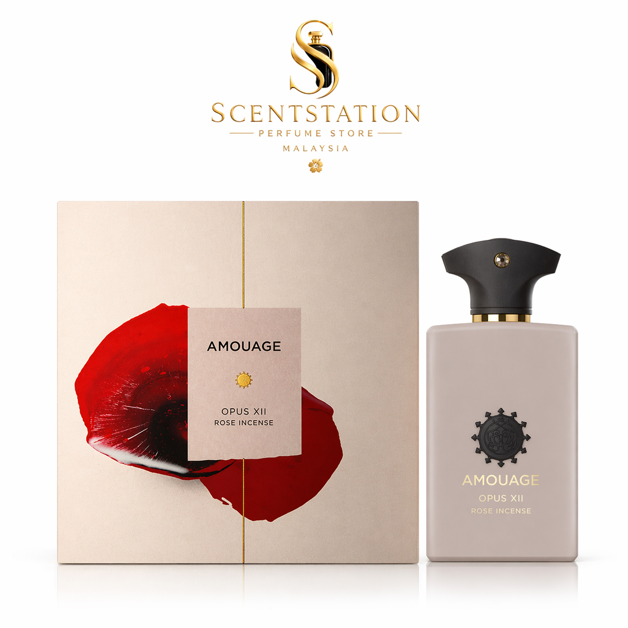Amouage Opus XII Rose Incense EDP 100ML – Luxury Oud Perfume