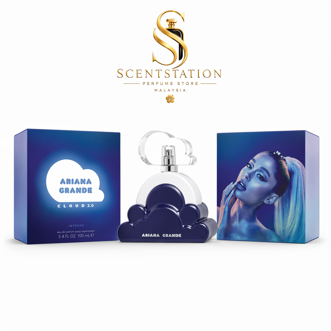 Ariana Grande Cloud 2.0 Intense Eau de Parfum 100ML – Long Lasting Sweet Luxury Perfume