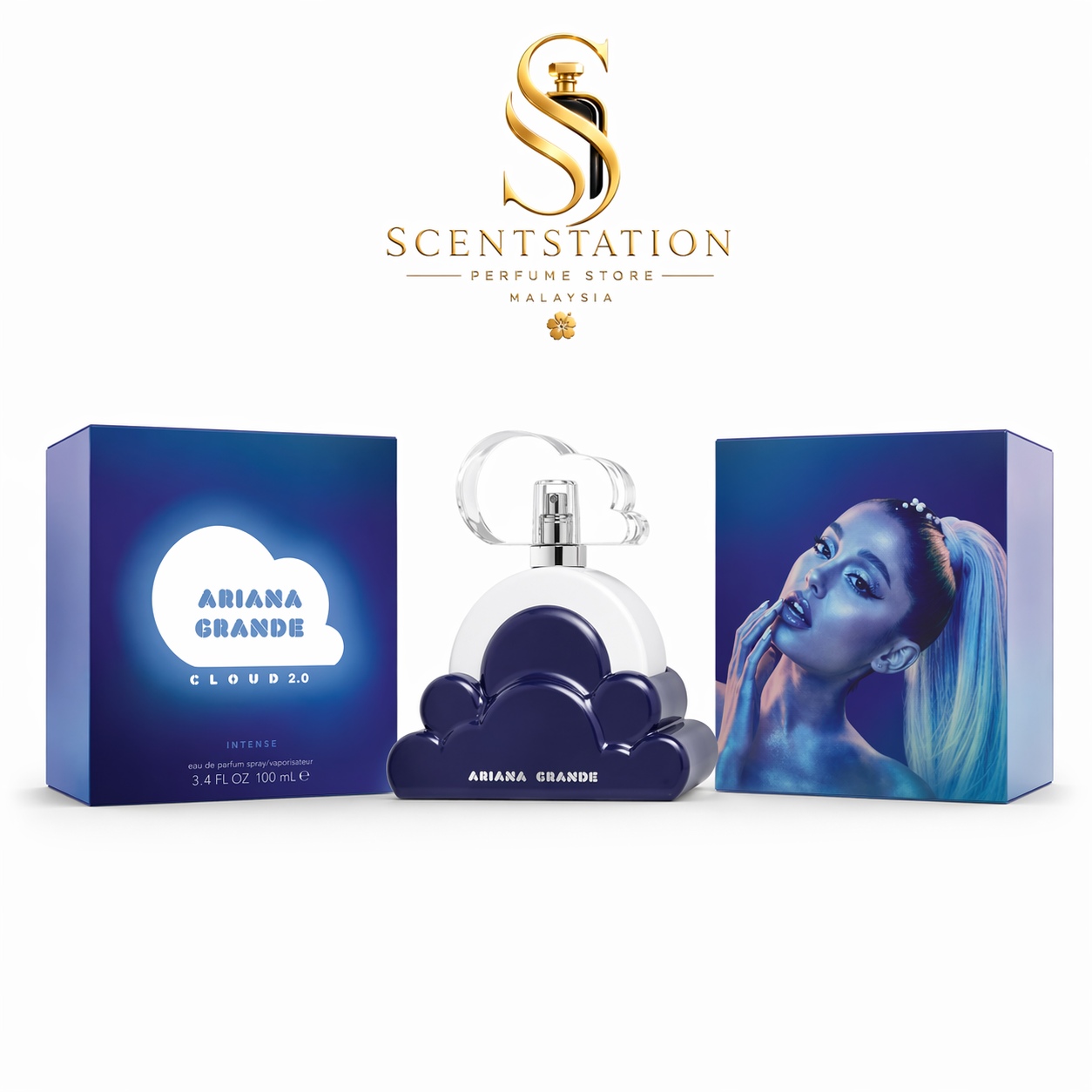 Ariana Grande Cloud 2.0 Intense Eau de Parfum 100ML – Long Lasting Sweet Luxury Perfume