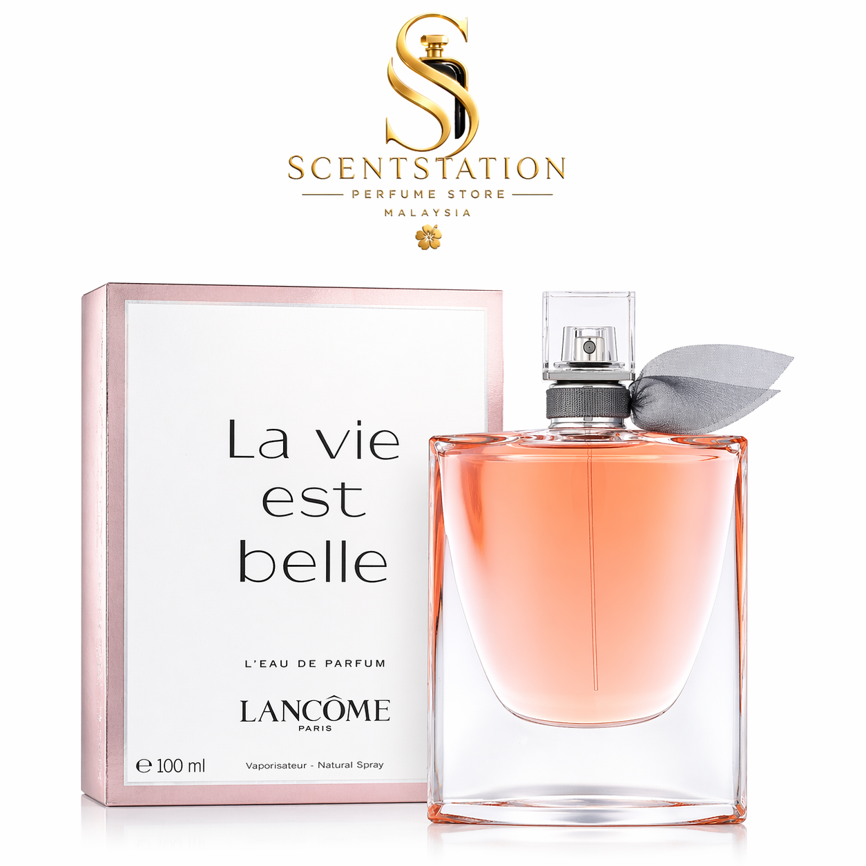 Lancôme La Vie Est Belle Eau de Parfum 100ML – Luxury Floral Fruity Gourmand Perfume for Women