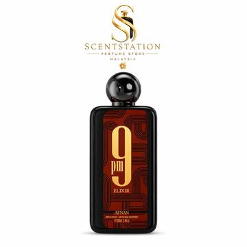Afnan 9PM Elixir Eau de Parfum 100ML – Oriental Spicy Unisex Luxury Perfume