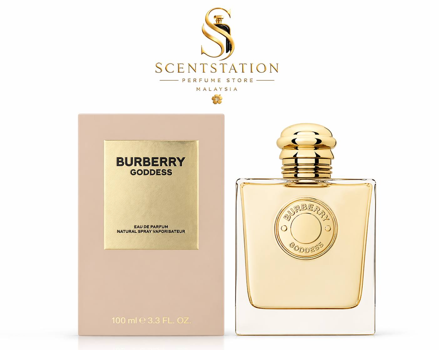 Burberry Goddess Parfum 100ML – Luxury Oriental Vanilla Perfume for Women
