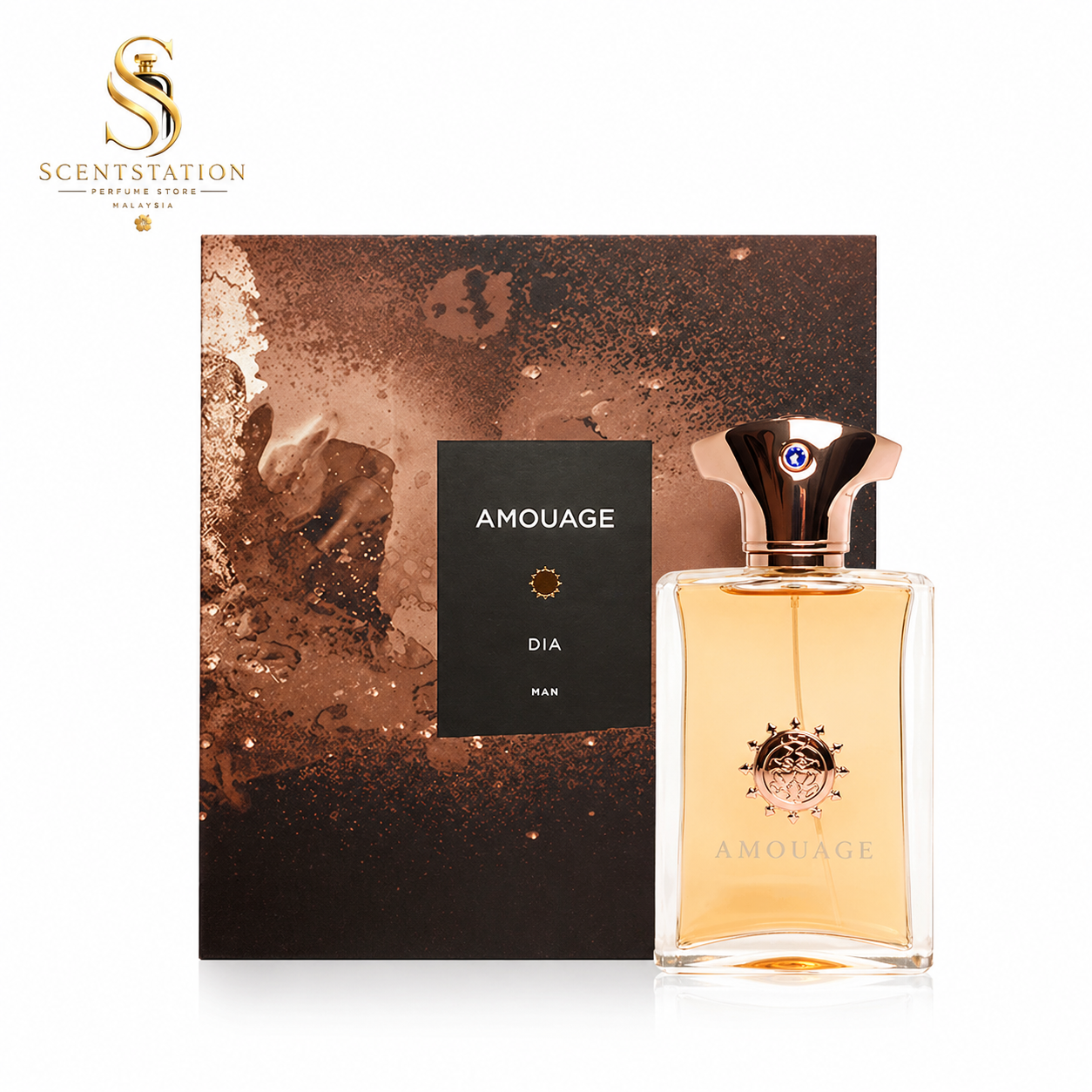 Amouage Dia Man EDP 100ML – Fresh Woody Floral Perfume