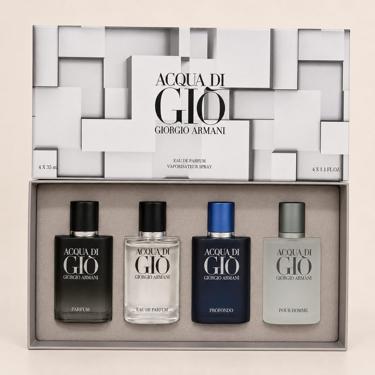 Giorgio Armani Mini Perfume Set 4PCS for Men