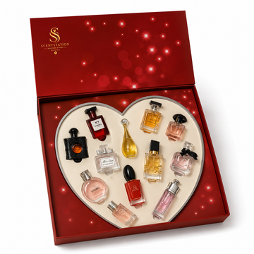 12 Premium Women's Perfume Miniatures Gift Set