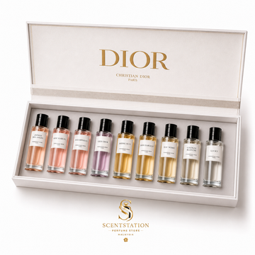 Christian Dior Luxury Mini Perfume Gift Set – 10 Designer Fragrances Collection
