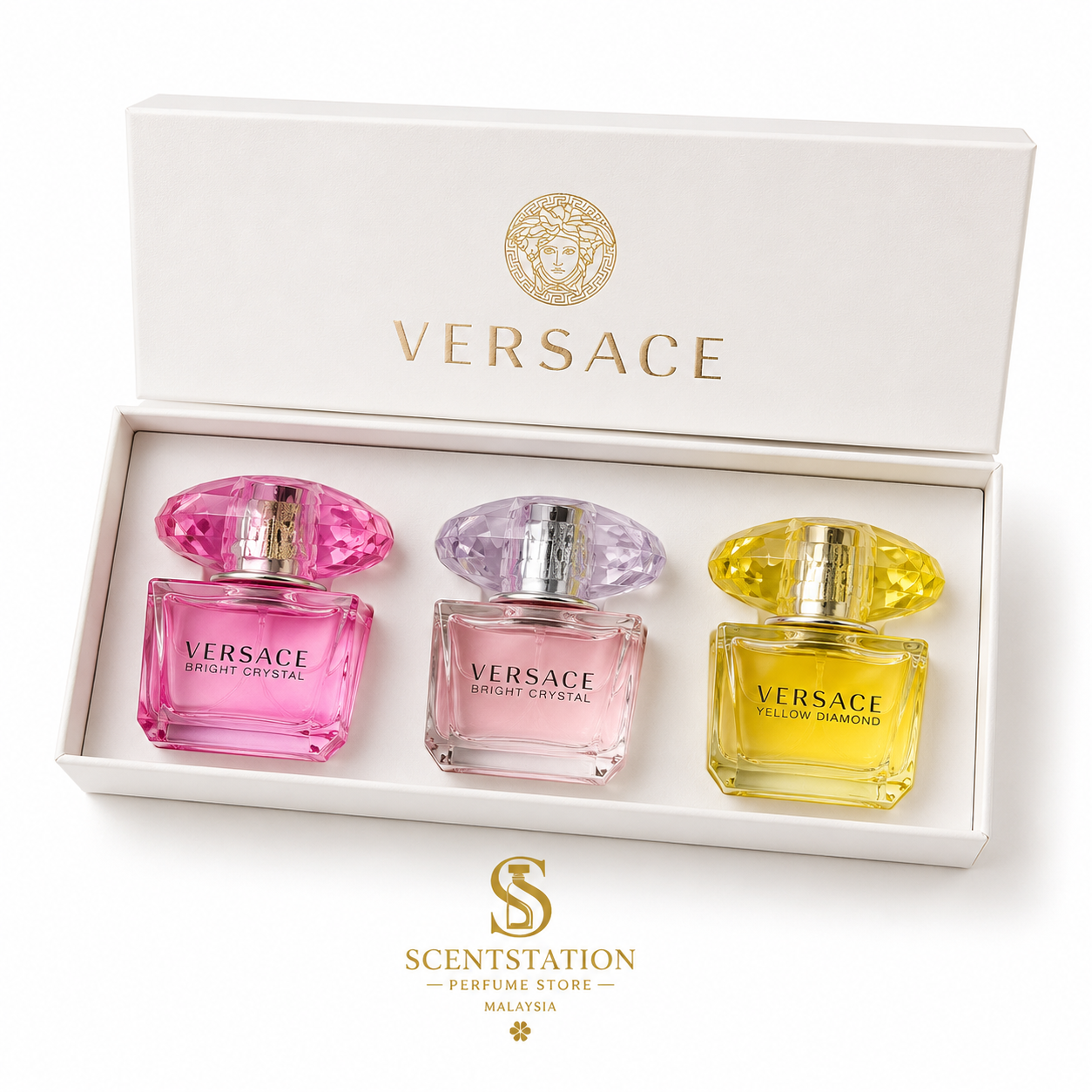 Versace Bright Crystal Mini Perfume Gift Set