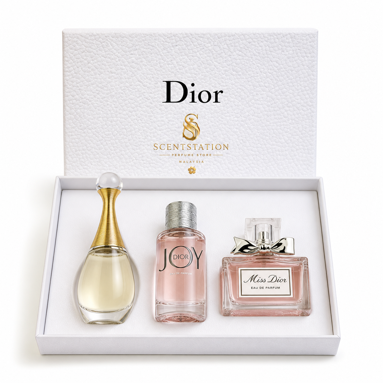 Dior Women Perfume Gift Set – Joy, Miss Dior & J’adore Trio