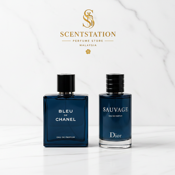 Bleu de Chanel & Dior Sauvage EDP Combo Set