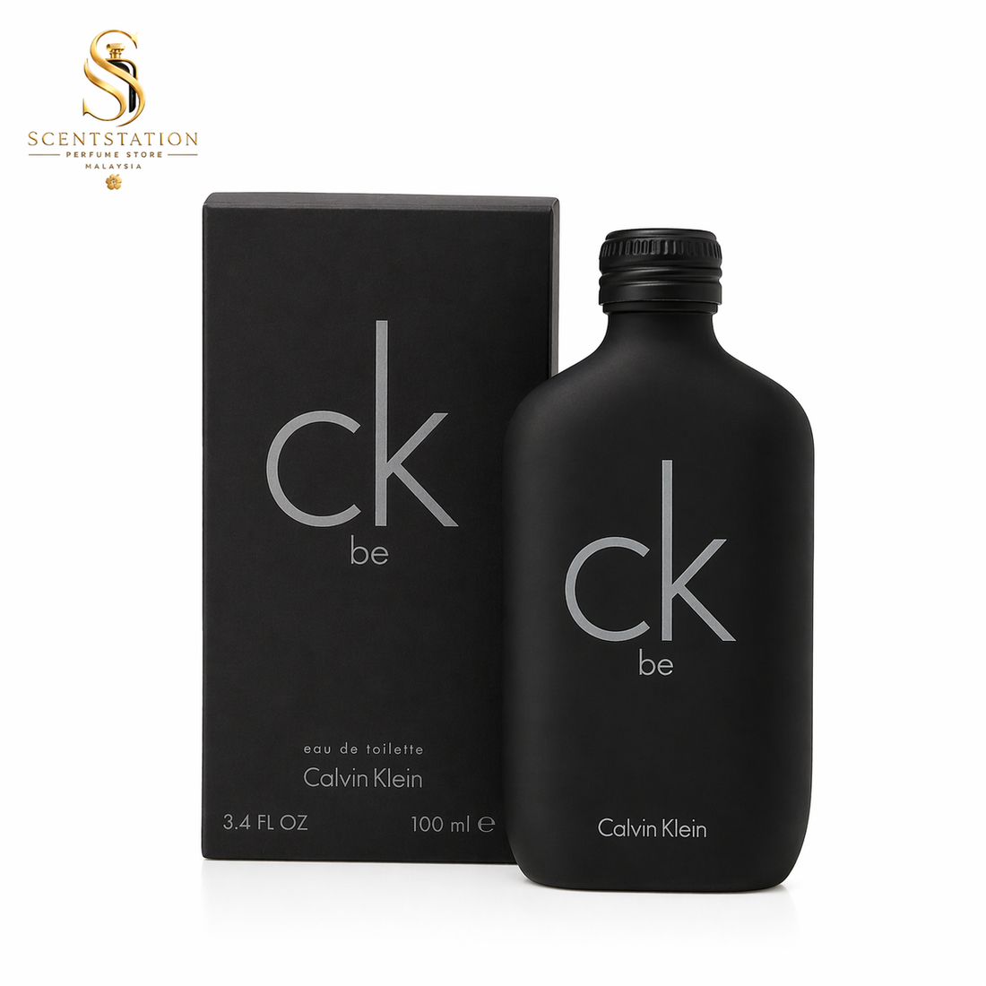 Calvin Klein CK Be Eau de Toilette 100ML – Floral Woody Musk Unisex Perfume