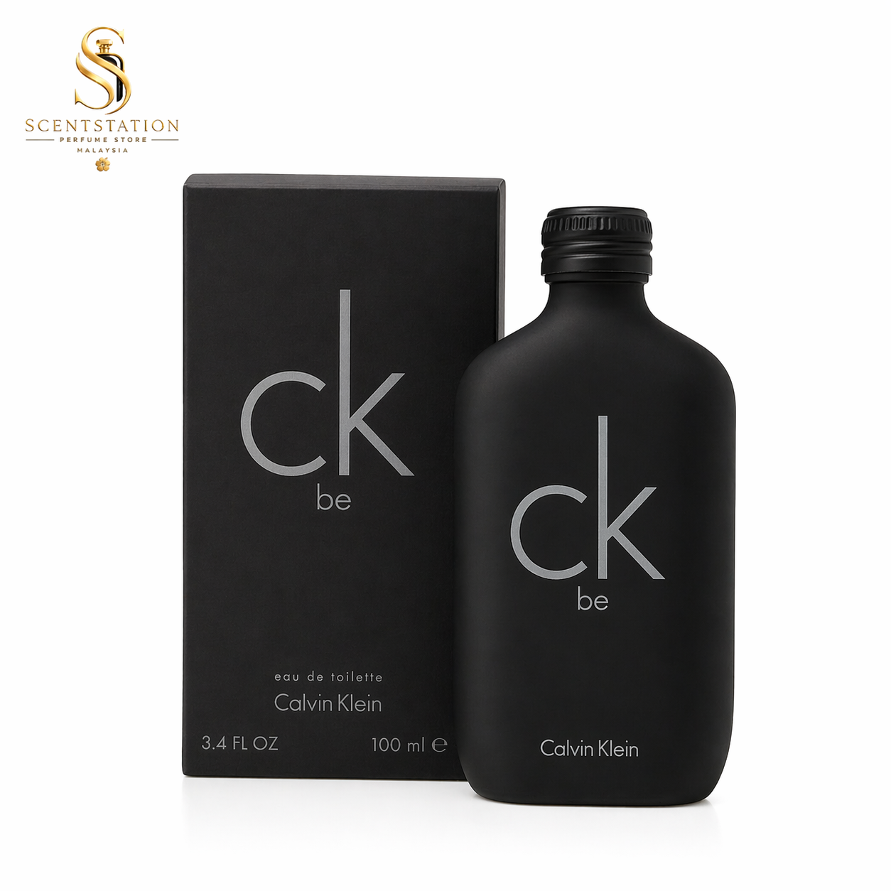 Calvin Klein CK Be Eau de Toilette 100ML – Floral Woody Musk Unisex Perfume