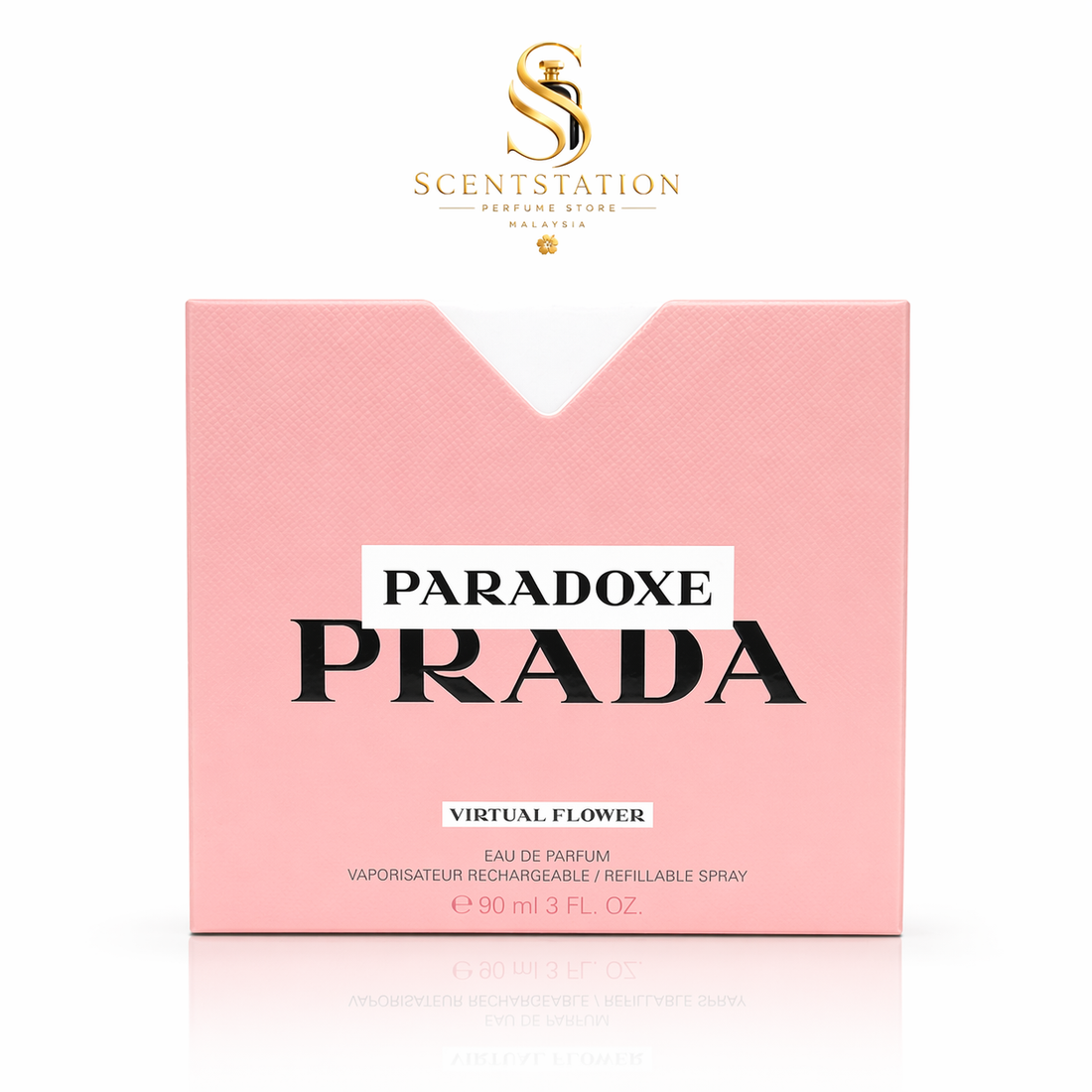 Prada Paradoxe Eau de Parfum for Women 90ML – Floral Ambery Vanilla Luxury Perfume