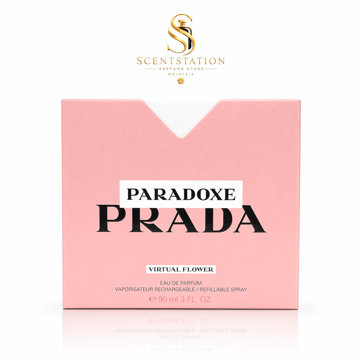 Prada Paradoxe Eau de Parfum for Women 90ML – Floral Ambery Vanilla Luxury Perfume