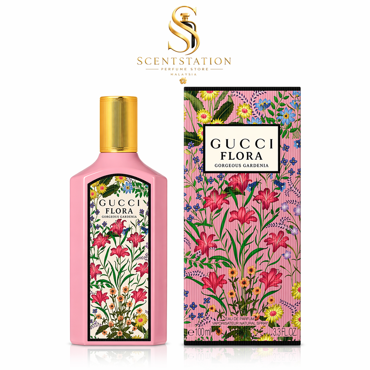 Gucci Flora Gorgeous Gardenia EDP Women 100ML Original MY