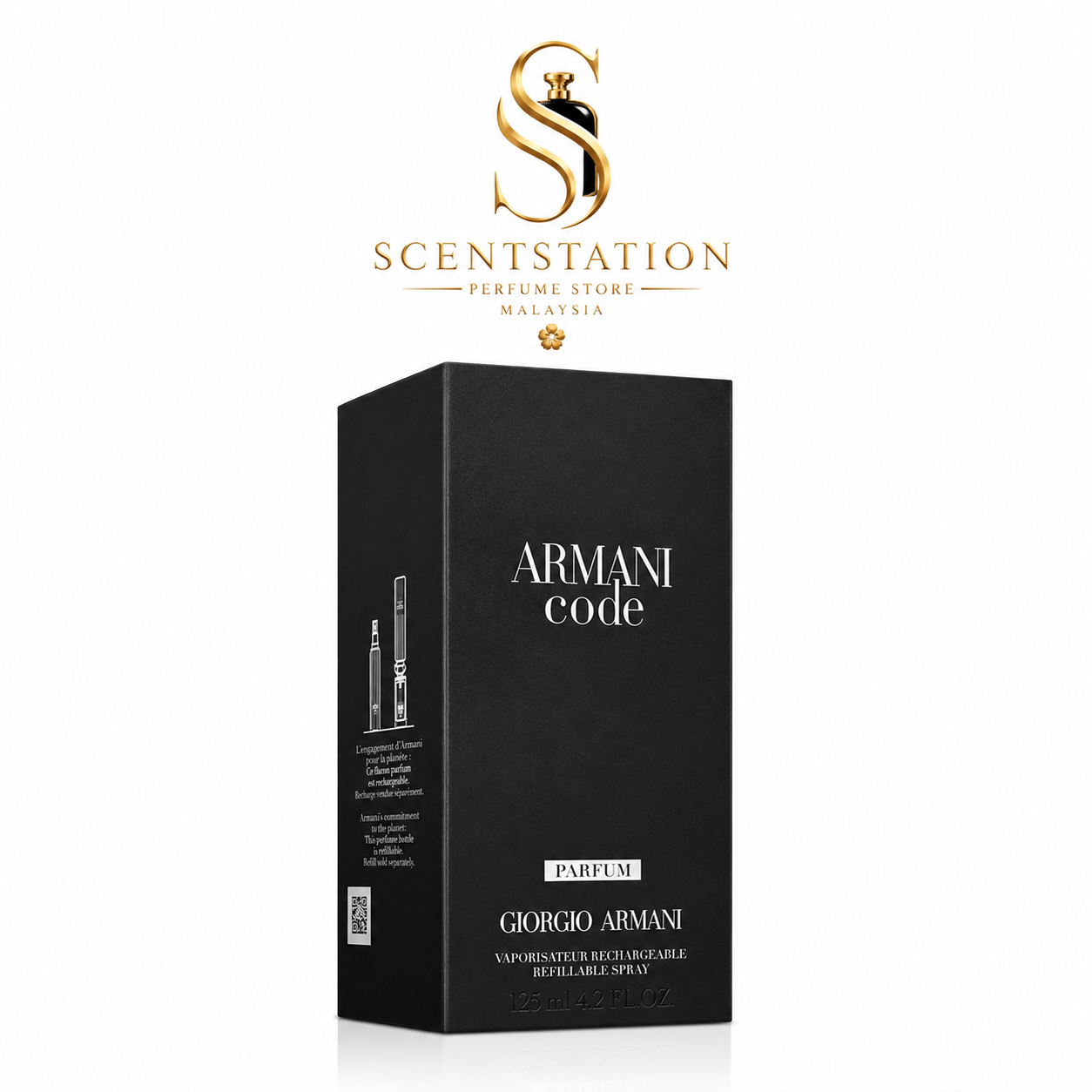 Giorgio Armani Code Parfum 125ml Luxury Men's Fragrance
