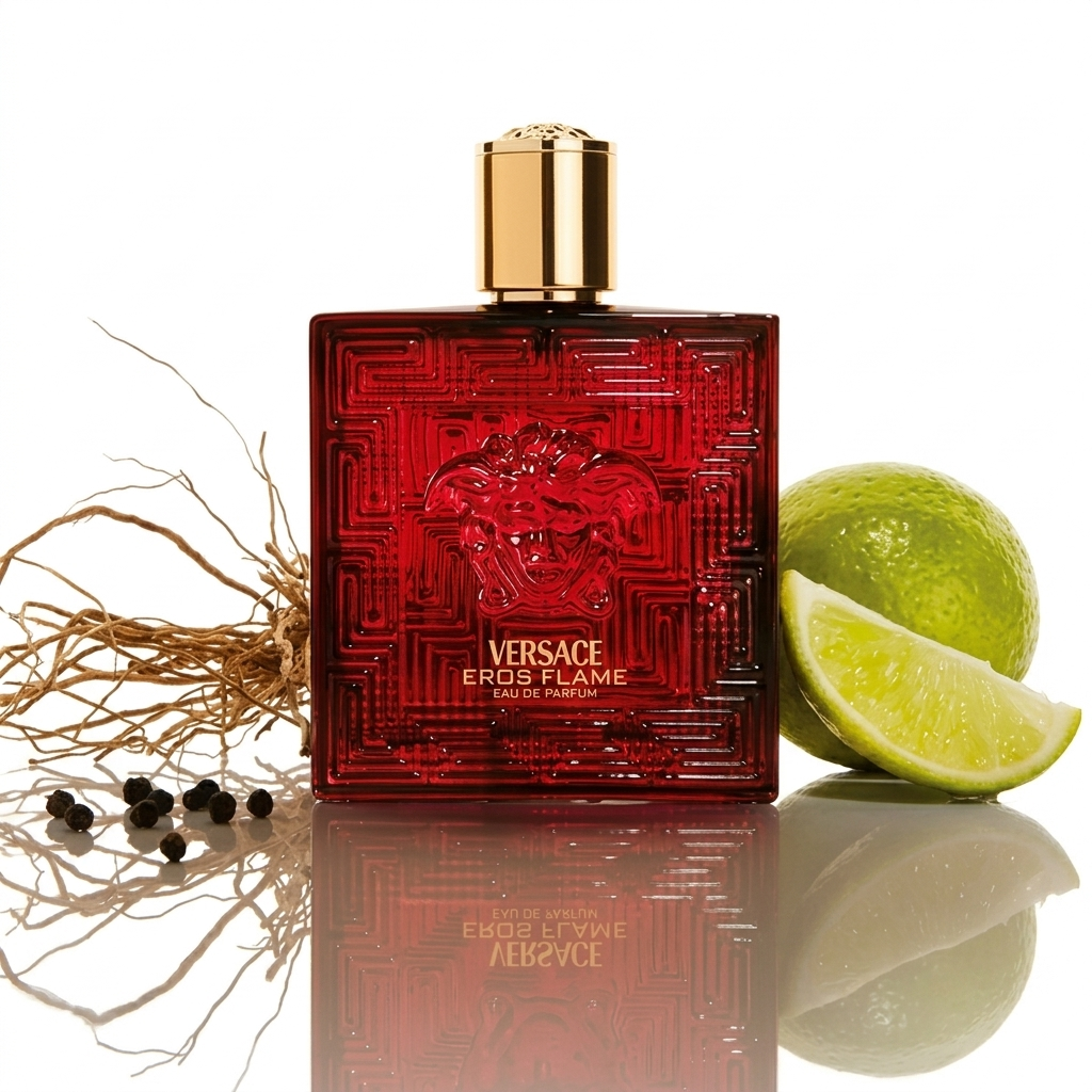 Eros Flame by Versace is a Woody Spicy fragrance for men.