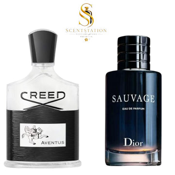 Creed Aventus & Dior Sauvage EDP Combo Set – Men's Perfume