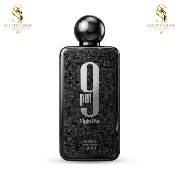Afnan 9 PM Night Out Extrait de Parfum - 100ml