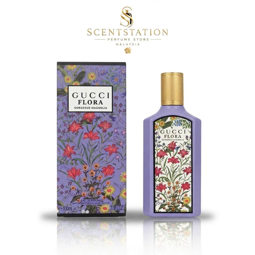 Gucci Flora Gorgeous Magnolia EDP 100ml - Women's Perfume