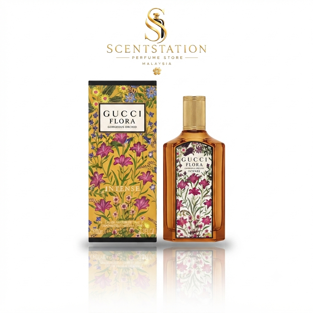Gucci Flora Gorgeous Orchid Intense – Eau de Parfum for Women (100ml)