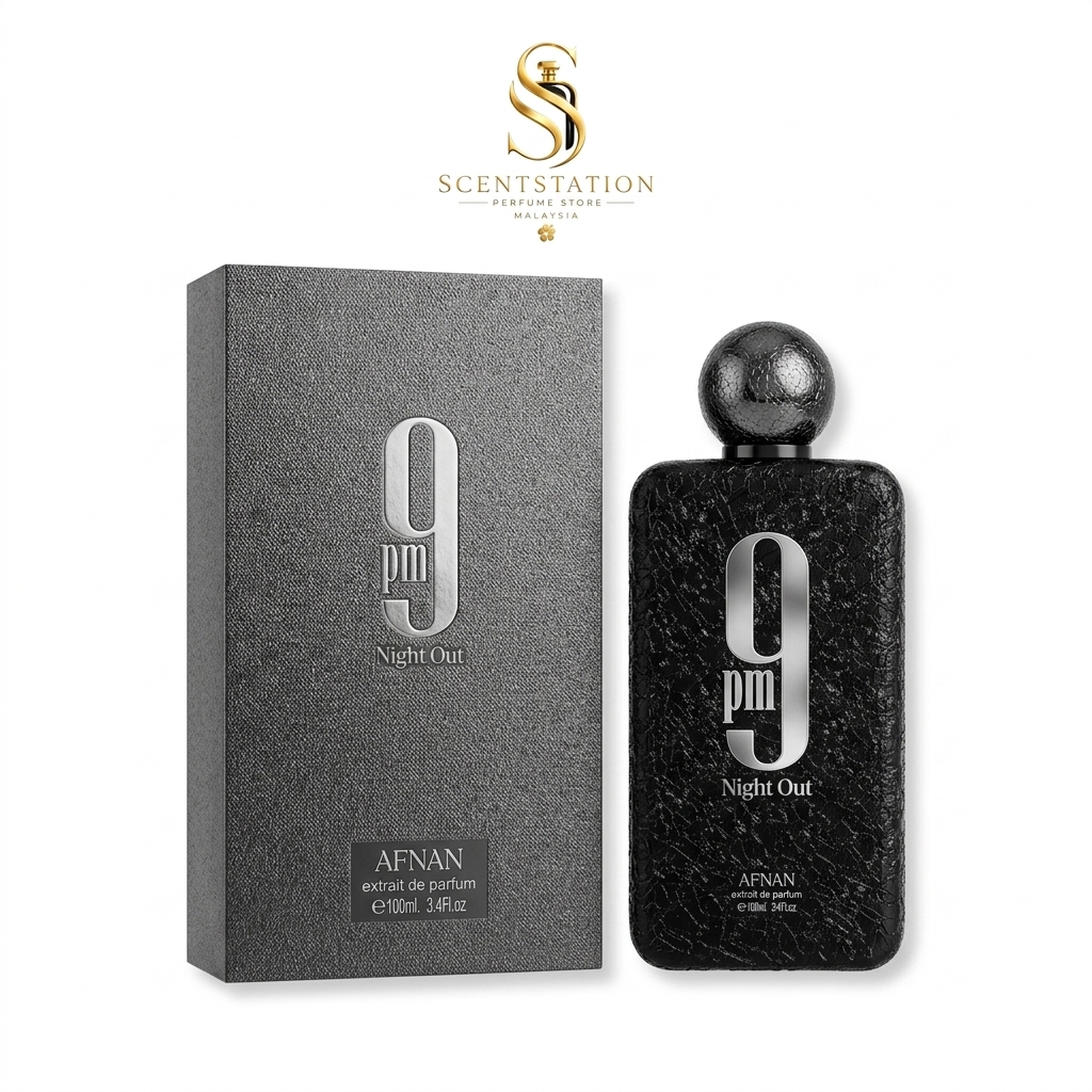 Afnan 9 PM Night Out Extrait de Parfum - 100ml